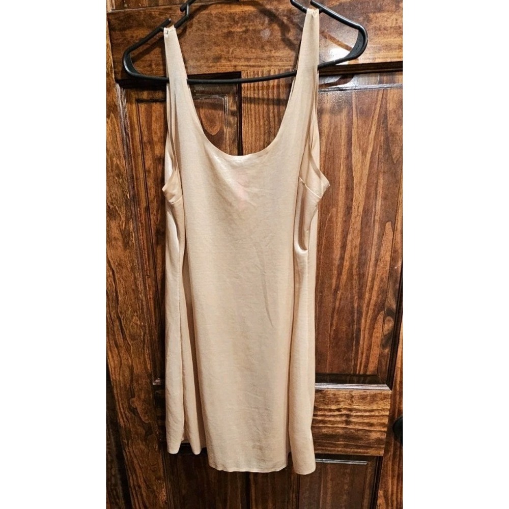 Spanx Thinstincts Slip Dress Beige Red Label XL Non Compression Shapewear